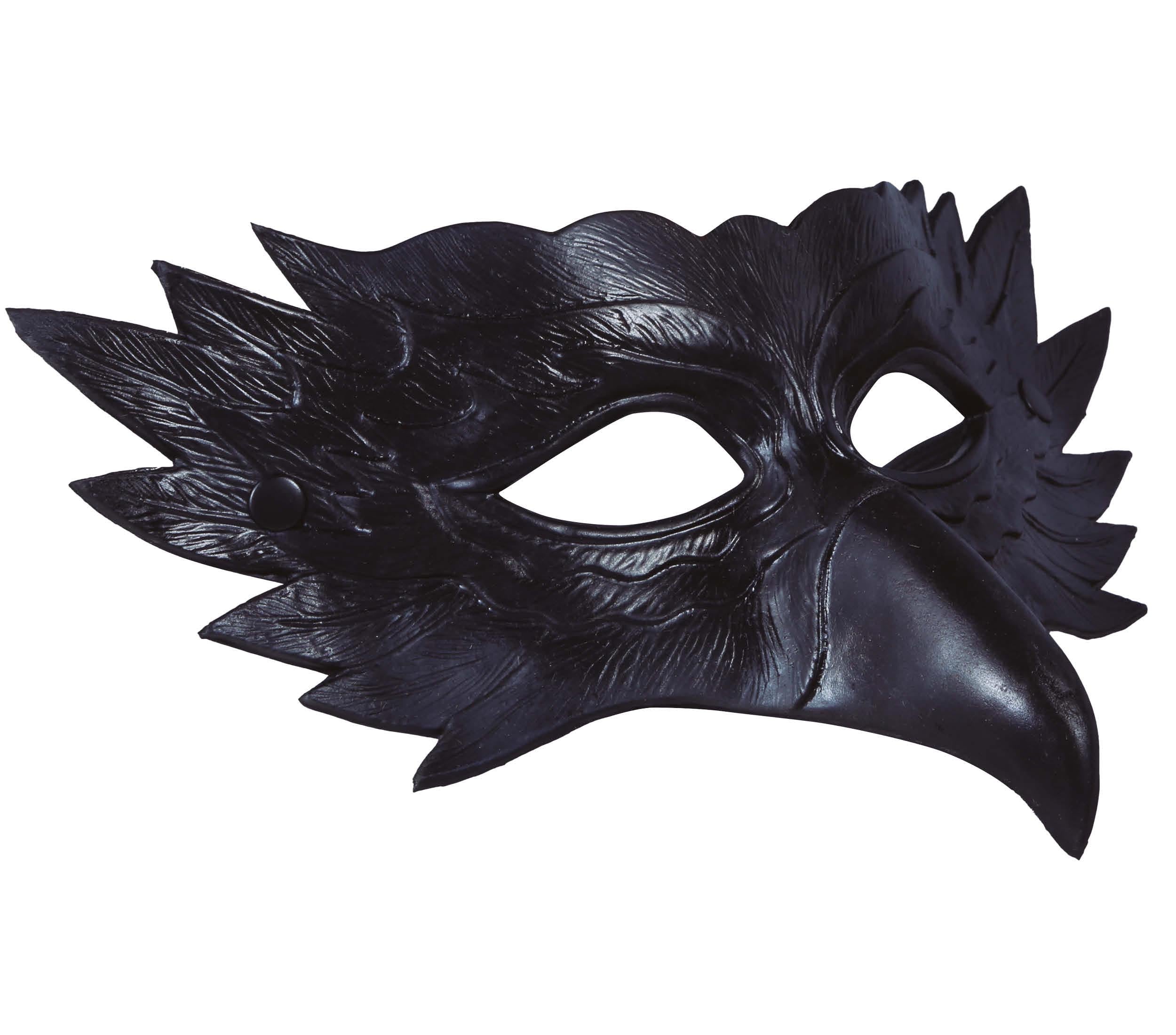GP20503 – Tier Maske Rabe Mystische – Farbe: Schwarz