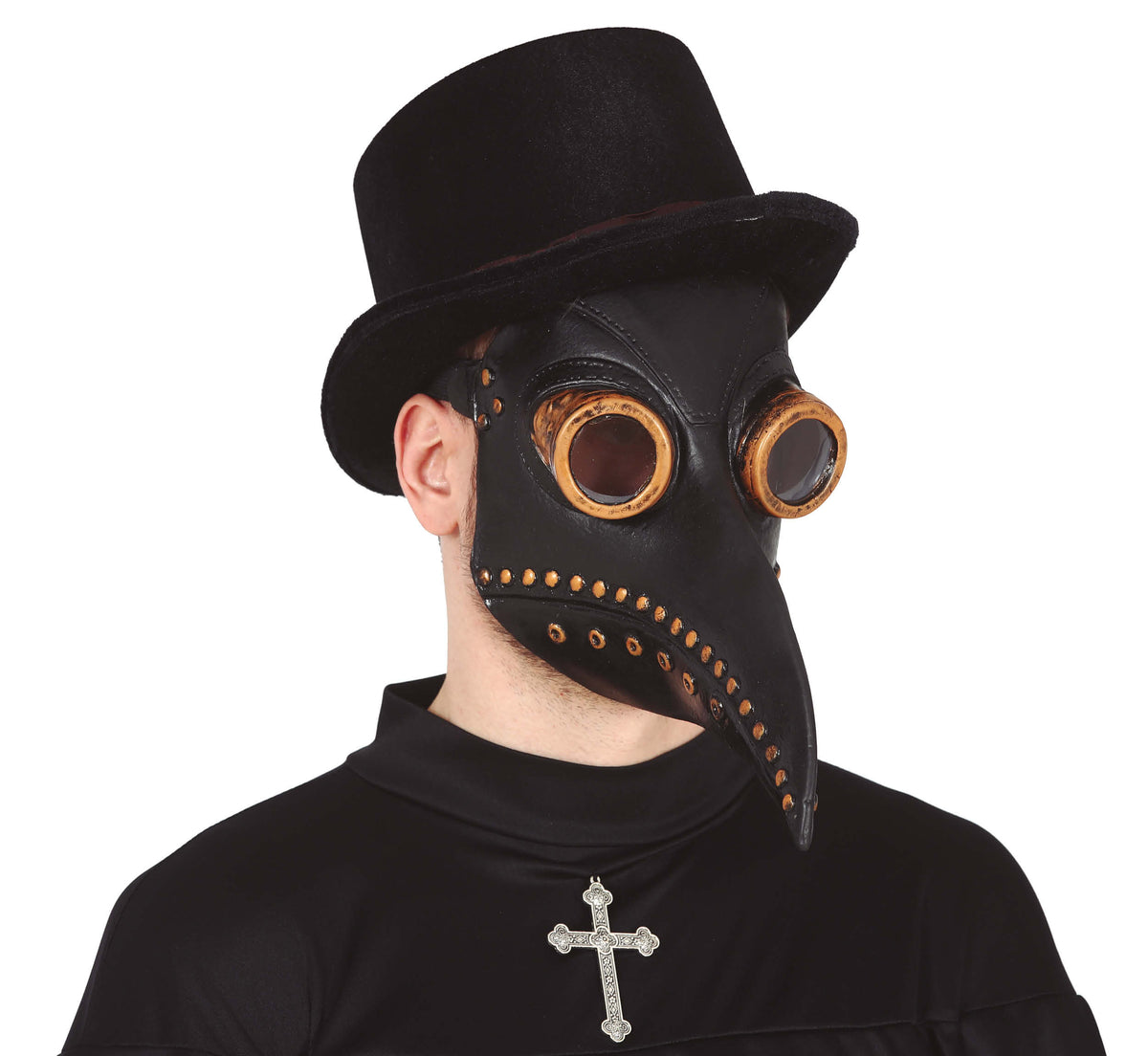 GP20504 – Steampunk Doktor Maske Mittelalter – Farbe: Schwarz