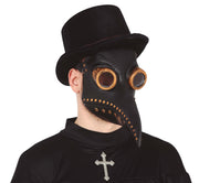 Pestdoktor Maske für Erwachsene Steampunk, Bild 2