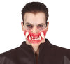 GP20505 – Vampir Halbmaske Horror Party Ausstattung – Farbe: Natural