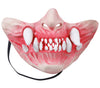 GP20505 – Vampir Halbmaske Horror Party Ausstattung – Farbe: Natural