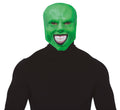 Latex Bösewicht Maske für Erwachsene grün
