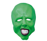 Latex Bösewicht Maske für Erwachsene grün, Bild 2