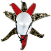 GP20511 – Karneval Mystischer Narr Rot Gold – Farbe: Mehrfarbig