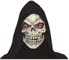 GP20517 – Skelett Totenkopf Horror Maske Halloween – Farbe: Grau