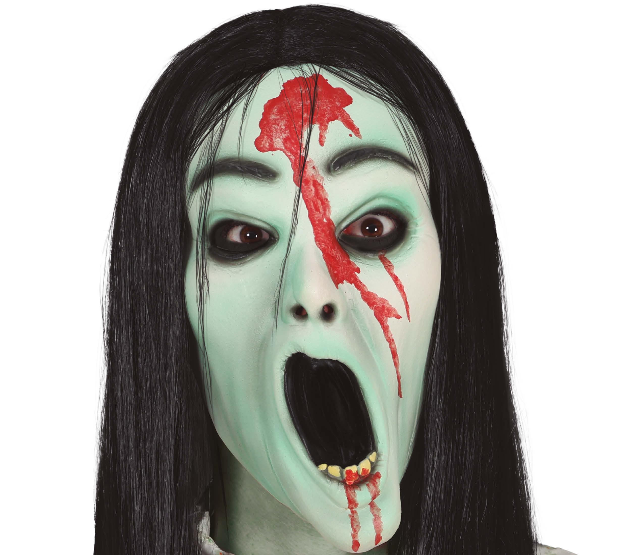 GP20528 – Gespenstische Mädchen Halloween Fratze – Größe: Standard