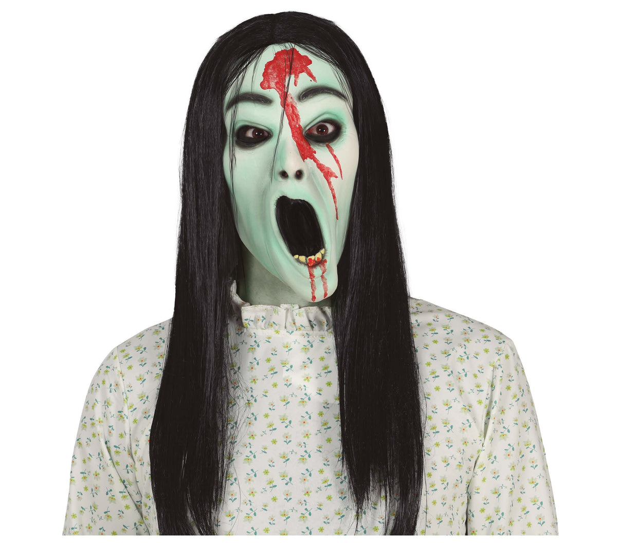 GP20528 – Gespenstische Mädchen Halloween Fratze – Größe: Standard