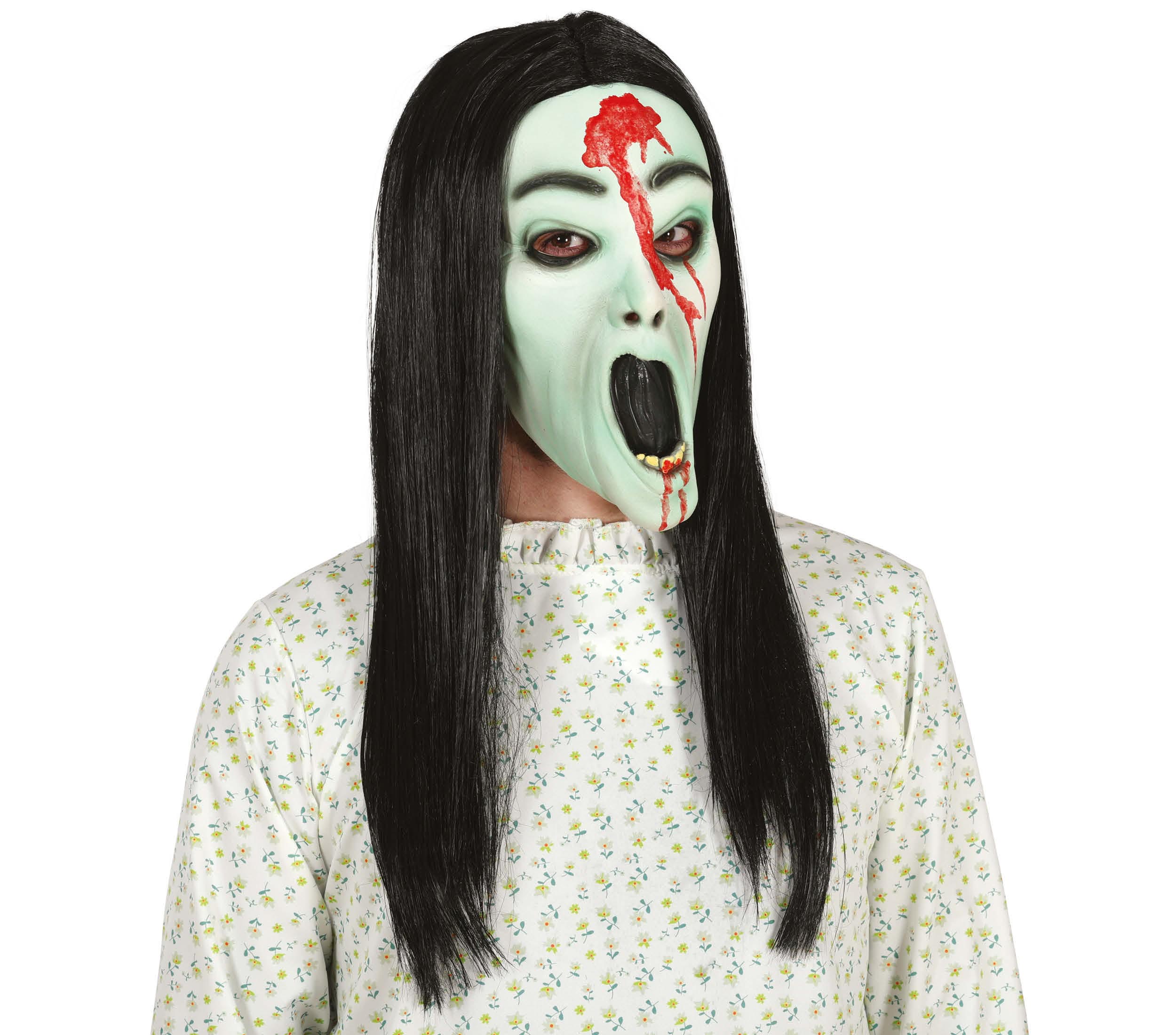 GP20528 – Gespenstische Mädchen Halloween Fratze – Größe: Standard