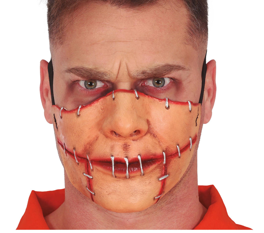 GP20532 – Halloween Grusel Maske – Farbe: Natural, Ansicht 2