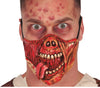 GP20533 – Halloween Blutiger Schädel Horrormaske – Farbe: Natural