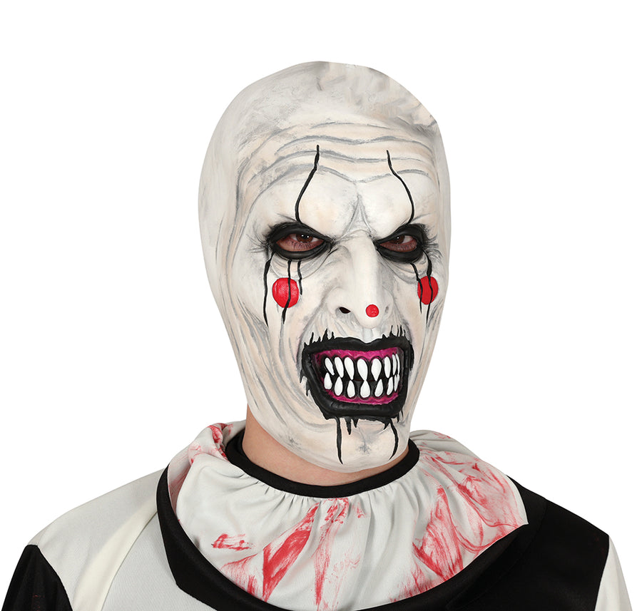 GP20540 – Clown Gruselmaske Halloween Horror – Farbe: Mehrfarbig, Ansicht 2