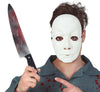 GP20549 – Halloween Maske Messer Set Grusel Horror – Farbe: Mehrfarbig