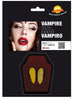GP20902 – Vampir Zähne Halloween Accessoire – Farbe: Gold, Silber