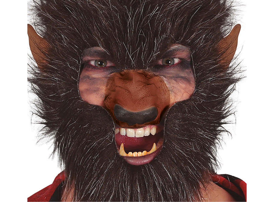 Werwolf Zähne für Erwachsene mit Reißzähnen