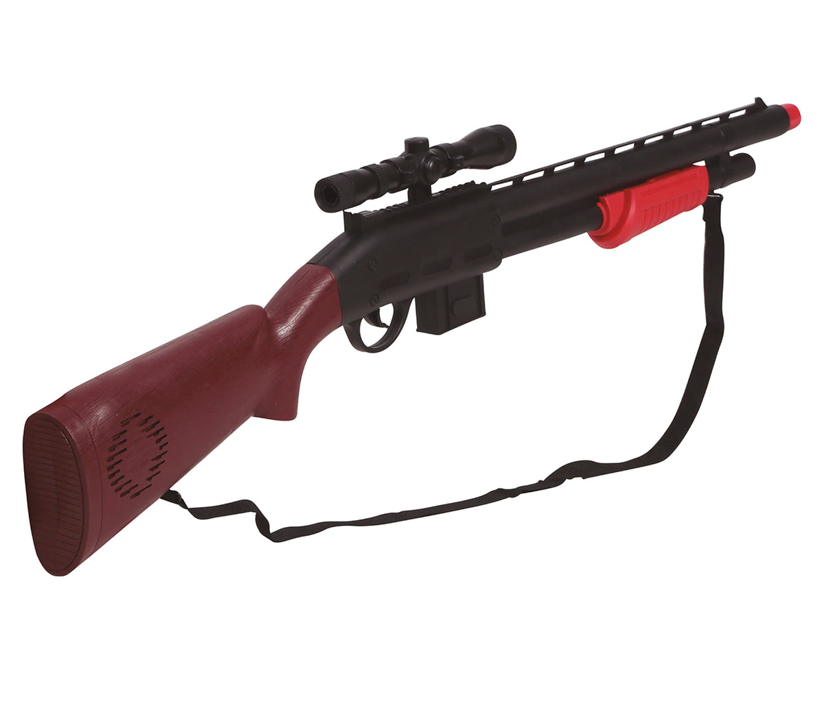 GP17287 – Repetiergewehr für Erwachsene 68 cm Attrappe – Farbe: Schwarz