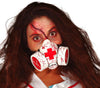 GP2264 – Arzt Und Krankenschwester Horror Maske – Farbe: Weiß