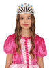 GP23000 – Prinzessin Diadem Glitzer Krone Edle – Farbe: Silber