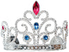 GP23001 – Prinzessin Krone Diadem Edelsteine – Farbe: Silber