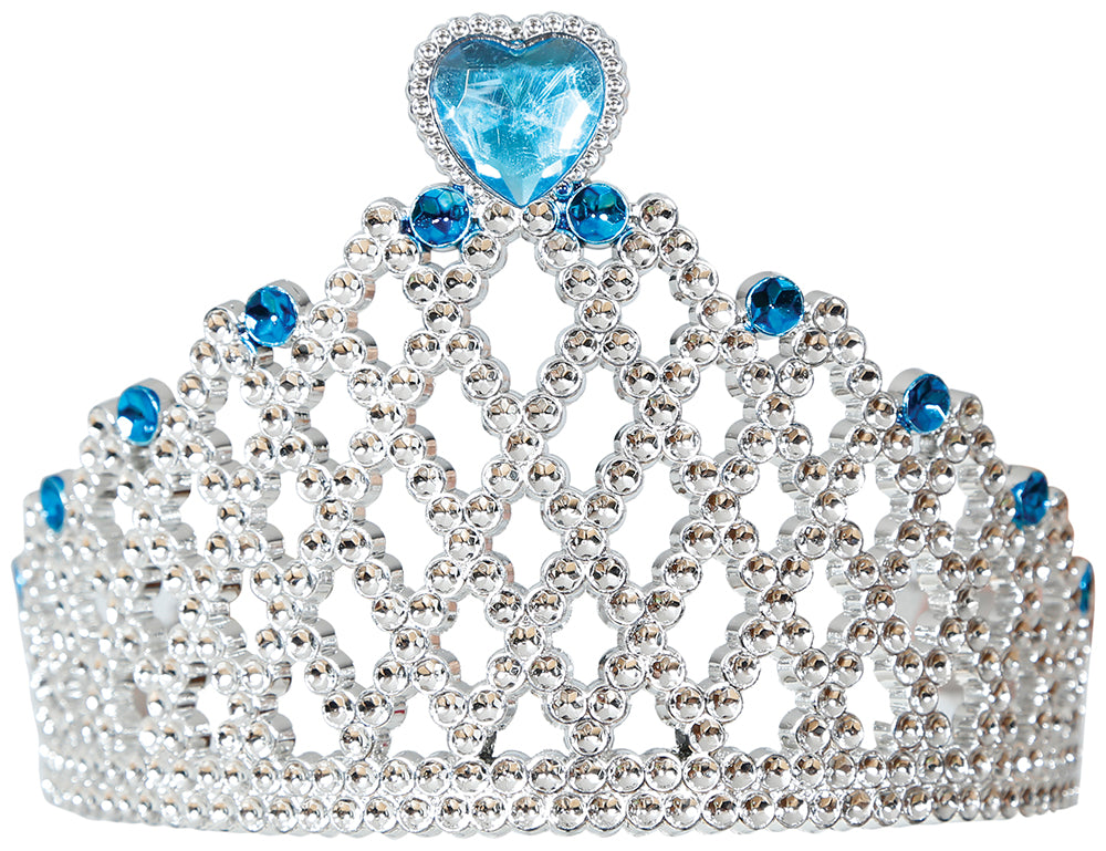 GP23004 – Prinzessin Diadem Blaues Herz Magisches – Farbe: Silber