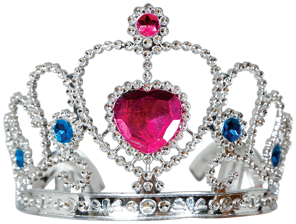 GP23005 – Prinzessin Krone Mittelalter Diadem – Farbe: Silber