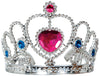 GP23005 – Prinzessin Krone Mittelalter Diadem – Farbe: Silber