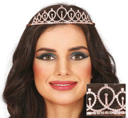 Prinzessin Tiara für Damen mit Strass, Bild 1