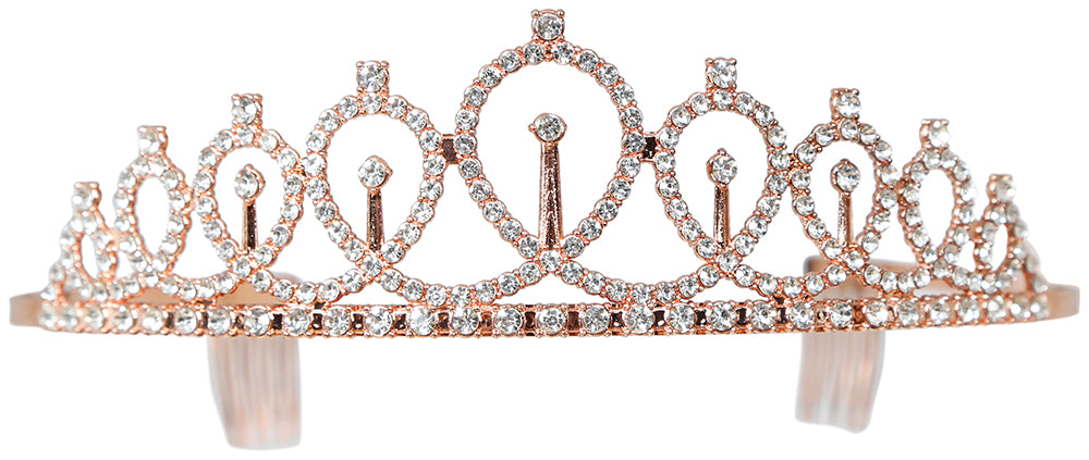 GP23006 – Prinzessin Tiara Mittelalter Karneval – Farbe: Gold