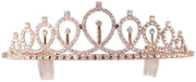 Prinzessin Tiara für Damen mit Strass, Bild 3