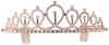 GP23006 – Prinzessin Tiara Mittelalter Karneval – Farbe: Gold