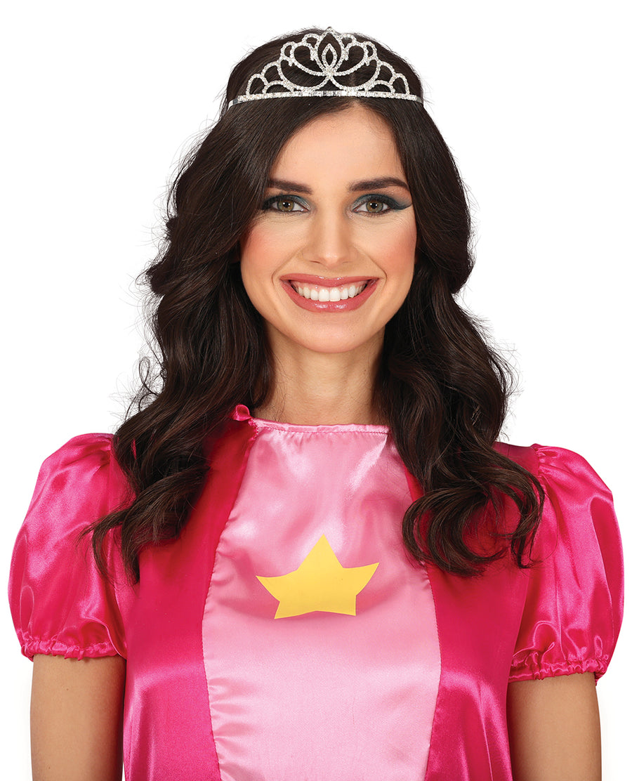 GP23007 – Prinzessin Tiara Eleganz Royal – Farbe: Silber, Ansicht 2