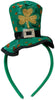 GP23009 – St Patrick's Hut Haarband Kleeblatt – Farbe: Grün