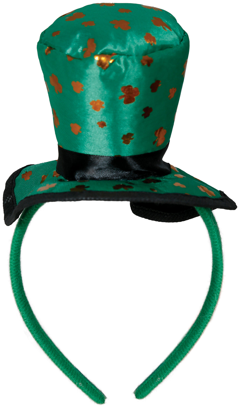 GP23009 – St Patrick's Hut Haarband Kleeblatt – Farbe: Grün