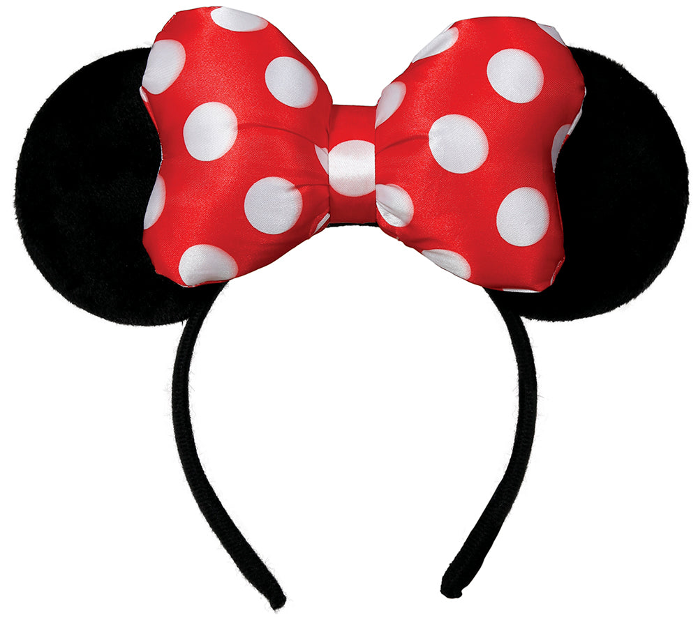 GP23010 – Maus Karneval Haarreif Stilvoll – Farbe: Schwarz