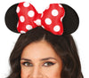 GP23010 – Maus Karneval Haarreif Stilvoll – Farbe: Schwarz