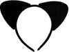 GP23013 – Katze Fledermaus Haarreif Schwarz Eleganz – Farbe: Schwarz