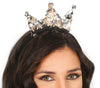 GP23016 – Prinzessin Krone Silber Haarreif Glänzende – Farbe: Silber