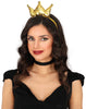 GP23017 – Prinzessin Haarreif Gold Krone Erwachsene – Farbe: Gold