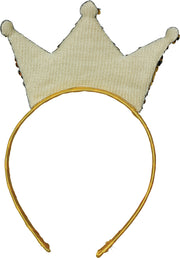 Prinzessin Haarreif Gold Krone Erwachsene, Bild 4