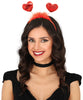 GP23018 – Herz Karneval Stirnband Funken Tiere – Farbe: Rot