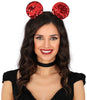 GP23019 – Mausohren Karneval Kopfschmuck – Farbe: Rot