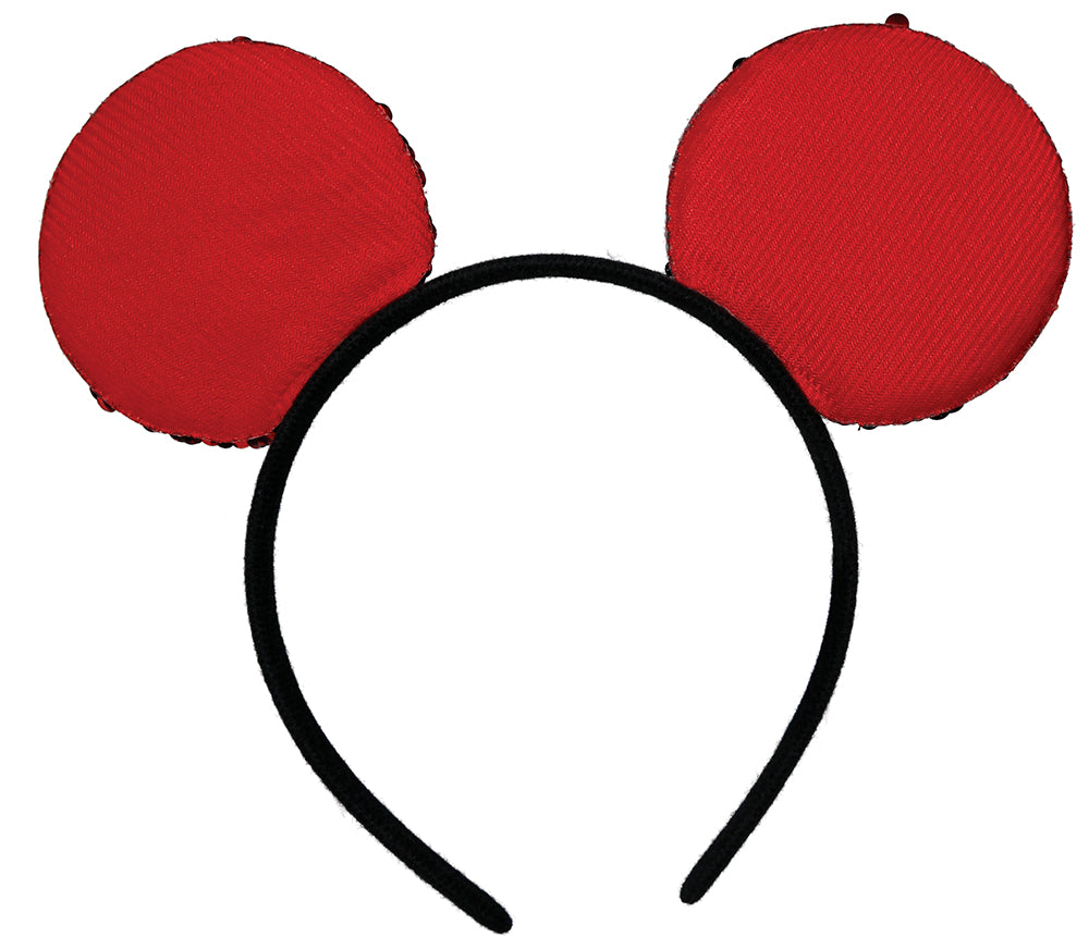 GP23019 – Mausohren Karneval Kopfschmuck – Farbe: Rot
