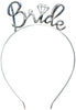 GP23020 – Braut Haarreif Glanzvoller Diadem Look – Farbe: Silber