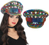 GP23050 – Polizei Karneval Cap Farbenfroher Look – Farbe: Mehrfarbig