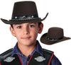 GP23057 – Cowboy Abenteuerhut Braun Kinder – Farbe: Braun
