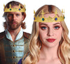 GP23071 – Mittelalterliche Königskrone Prinzessin – Farbe: Gold