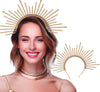 GP23083 – Religion Mystisches Diadem Karneval – Farbe: Gold