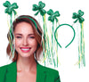 GP23086 – St Patricks Kleeblatt Kopfschmuck – Farbe: GrÜn