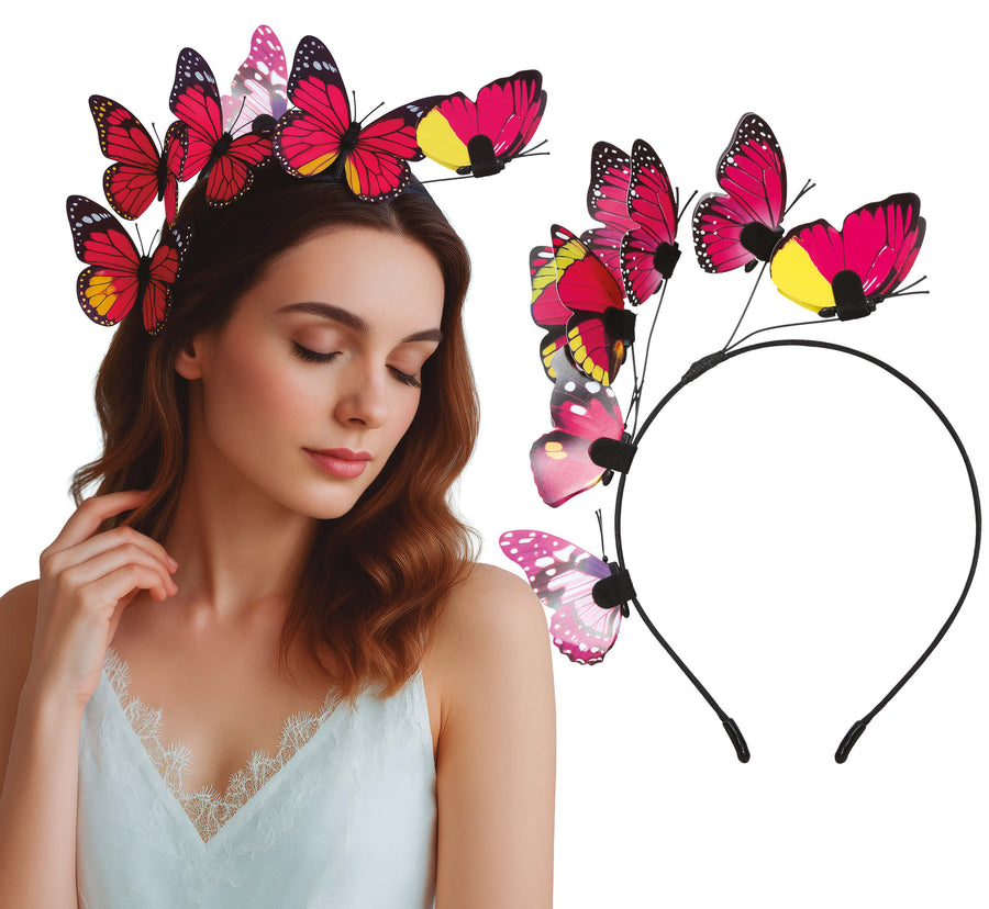 Schmetterling Haarreif für Erwachsene