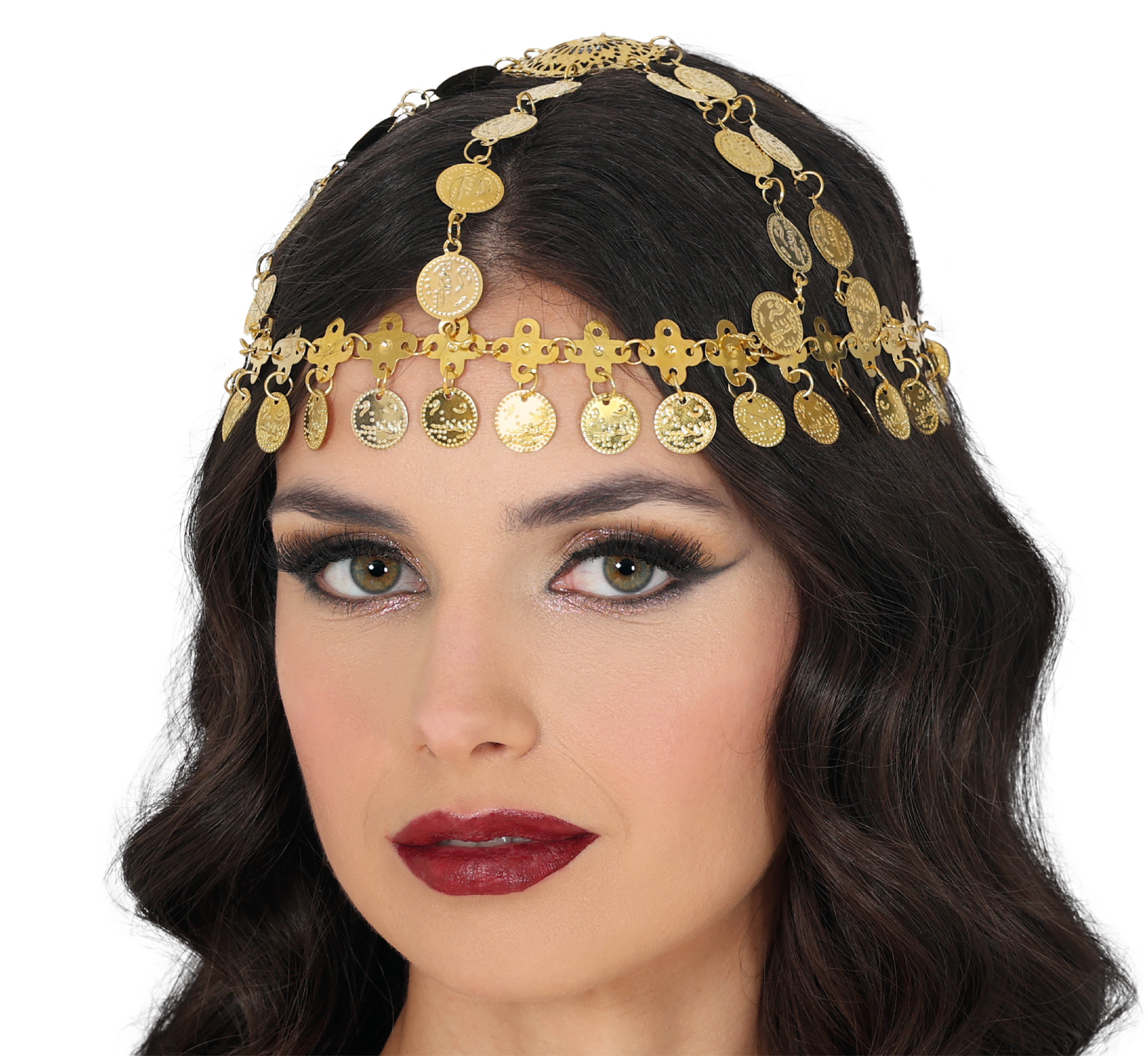GP23104 – Wüstenprinz Sheik Diadem Für Abenteuer – Farbe: Gold