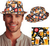 GP23108 – Bier Partyhut Mit Kreativen Motiven – Farbe: Mehrfarbig